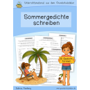 Sommergedichte schreiben (Lernstationen)