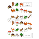 In the forest: animals, nature (Wald)