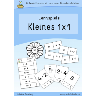 Lernspiele zum kleinen Einmaleins (1x1)