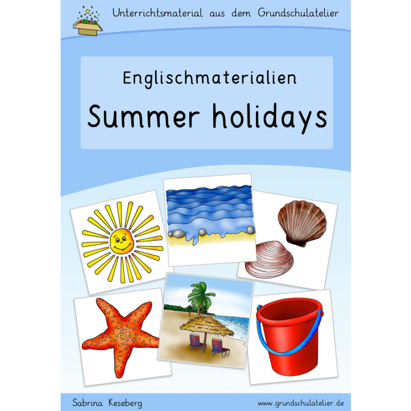 Englischmaterialien summer holidays