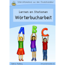 Wörterbucharbeit in der Grundschule (Stationslauf...