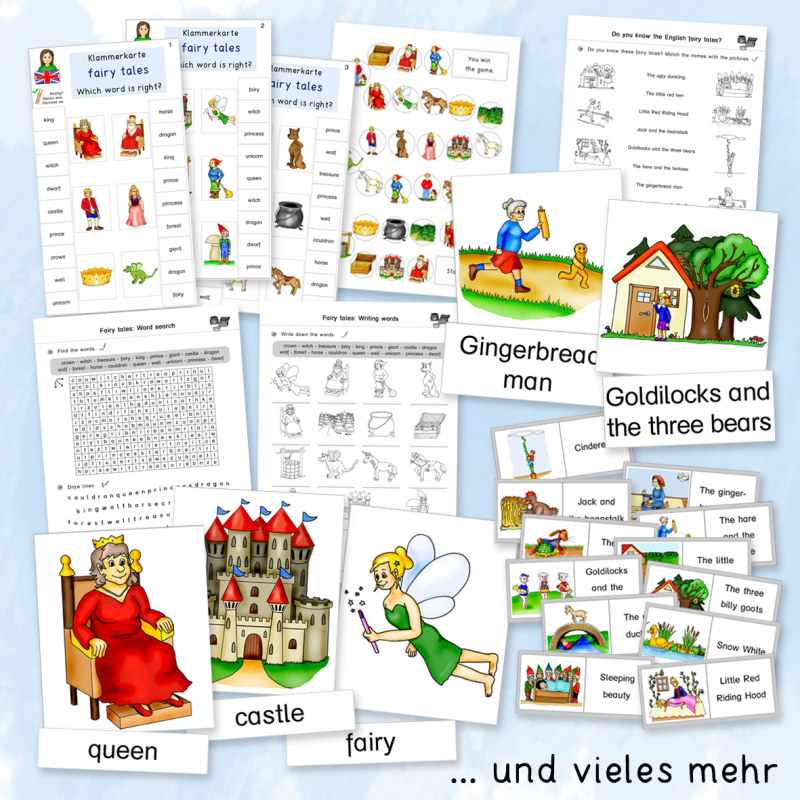 Englischmaterialien fairy tales (Märchen)