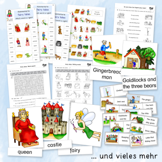 Englischmaterialien fairy tales (Märchen)