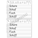 Buchstabenheft: Grundschrift (Übungsheft)