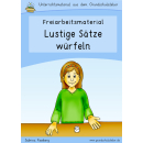 Lustige Sätze würfeln