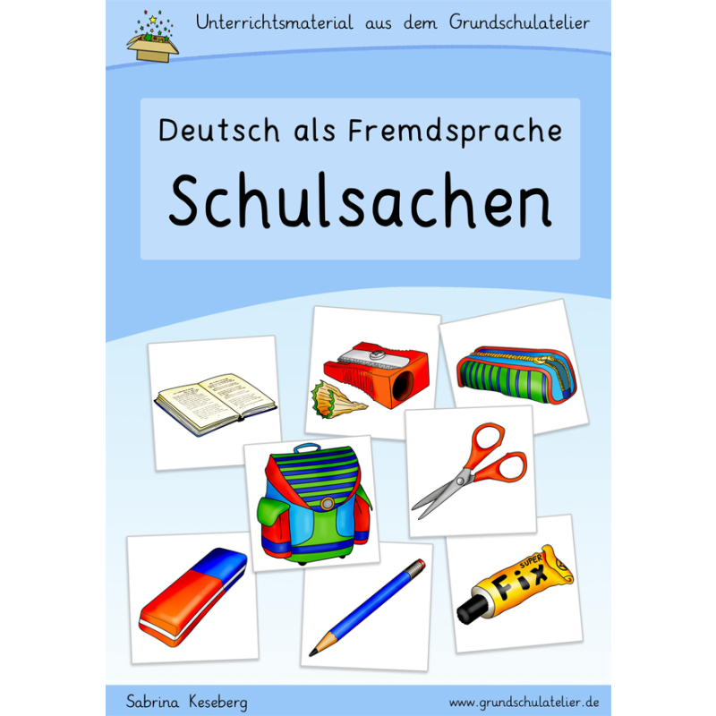 Daf Unterrichtsmaterial
 Unterrichtsmaterial für DaF DaZ zum Thema "Schulsachen"