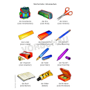 DaF/DaZ: Schulsachen (Schule)