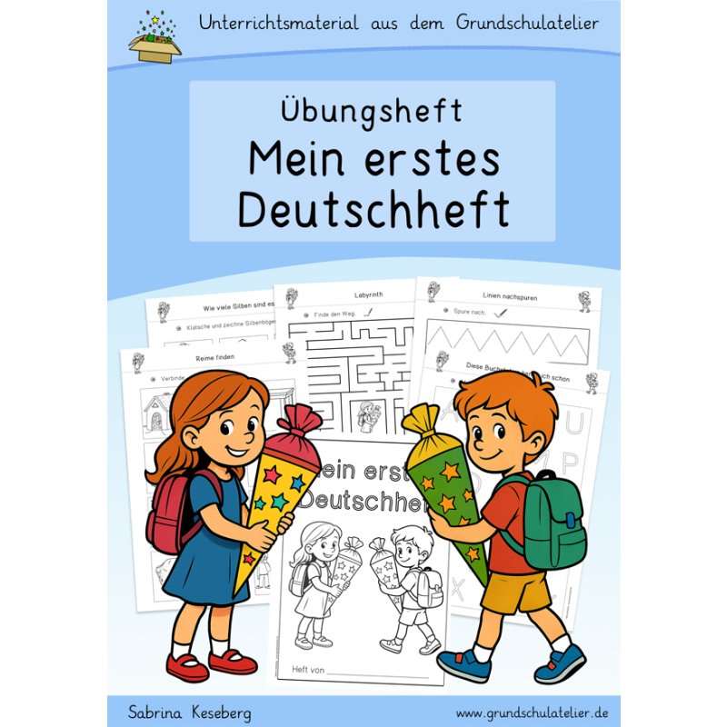 Übungsheft: Herbst in Klasse 3 (Deutsch)