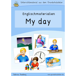 My day (Tagesablauf, Zeit)