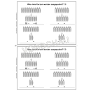 Rechnen bis 10: Subtraktion (Übungsheft)