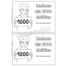 Rechnen bis 1000: Addition (Übungsheft)
