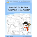 Weihnachten und Winter (Übungsheft, Klasse 1)