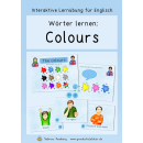 Interaktive Übung: colours (Wörter lernen)