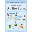 Interaktive Übung: on the farm (Wörter lernen)