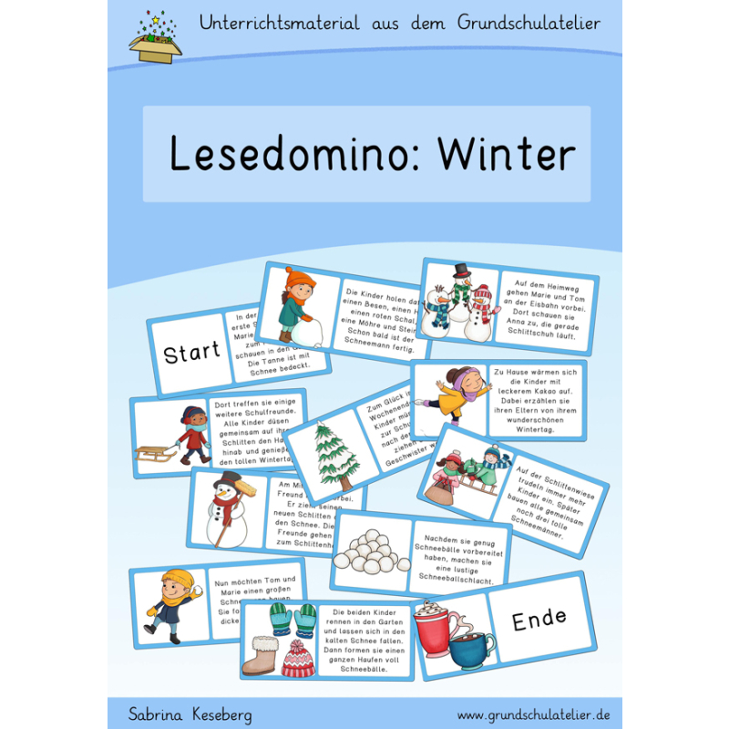 Übungsheft: Winter (Klasse 2)
