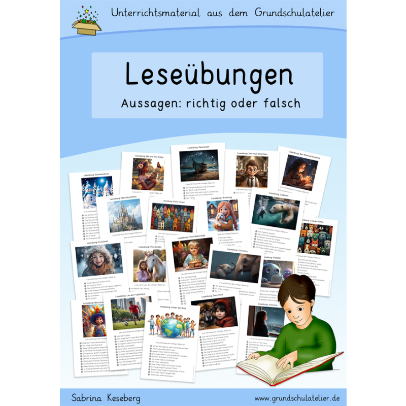 Schreibspaziergang zum Buchstaben Ü / ü (Buchstabeneinführung, Rechts