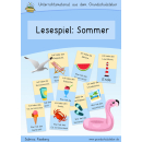 Lesespiel: Sommer (Ich habe ... Wer hat ...)