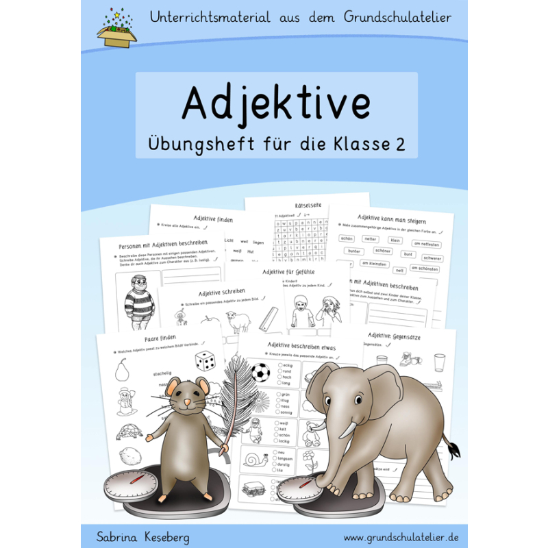 Übungsheft: Nomen kennenlernen (Klasse 2, Deutsch)