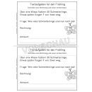 Frühling (Mathe, Klasse 2, Übungsheft)
