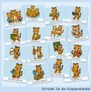 Tigerklasse-Paket (Klassenraumgestaltung, classroom...