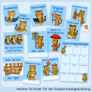 Tigerklasse-Paket (Klassenraumgestaltung, classroom management)