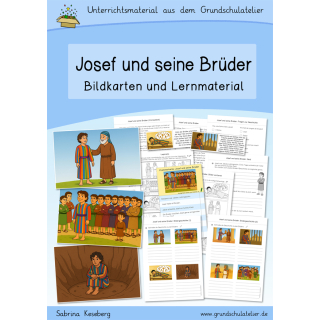 Josef und seine Brüder (Bildkarten, Arbeitsblätter)