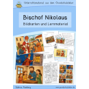 Bischof Nikolaus (Bildkarten, Arbeitsblätter)