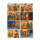 Bischof Nikolaus (Bildkarten, Arbeitsblätter)