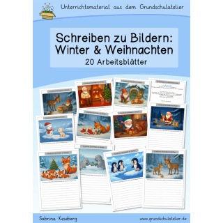 Kreatives Schreiben zu Bildern: Winter & Weihnachten