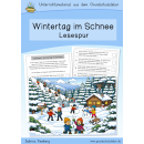 Lesespur: Wintertag im Schnee (Leseverständnis)