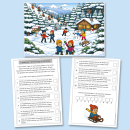 Lesespur: Wintertag im Schnee (Leseverständnis)