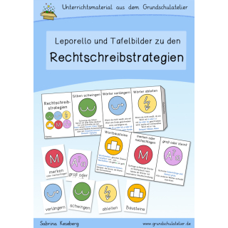 Rechtschreibstrategien: Leporello