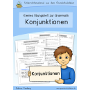 Konjunktionen (Übungsheft, Grammatik)