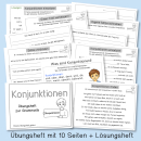 Konjunktionen (Übungsheft, Grammatik)