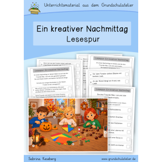Lesespur für den Herbst (Leseverständnis)