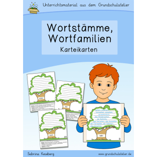 Wortfamilien, Wortstämme