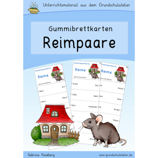 Reime / Reimpaare (Gummibrettkarten)