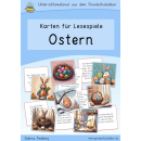 Lesekarten zu Ostern (Lesespiele)