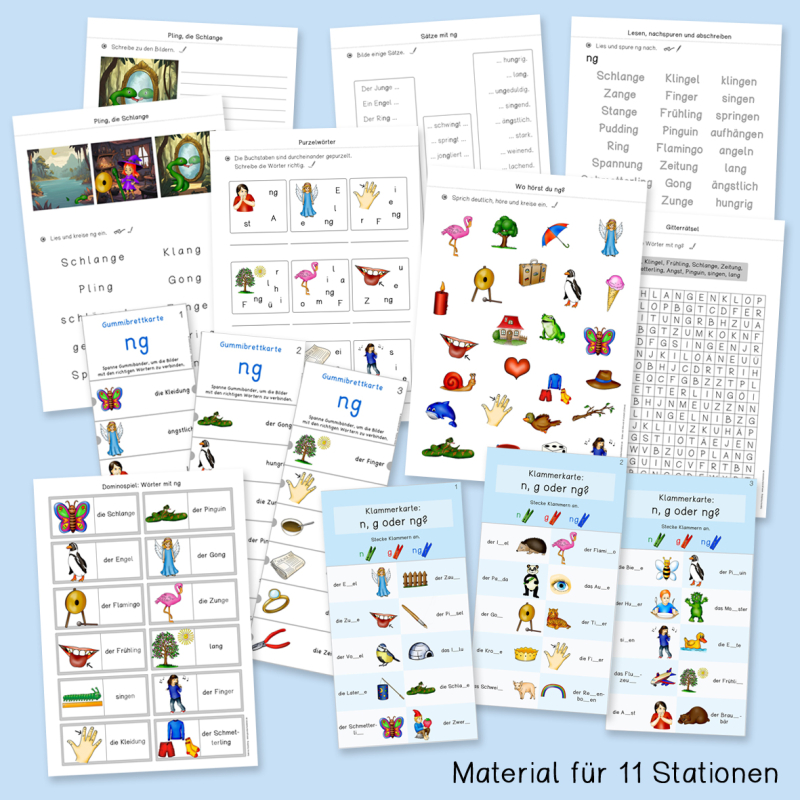 Buchstabenverbindung Ng