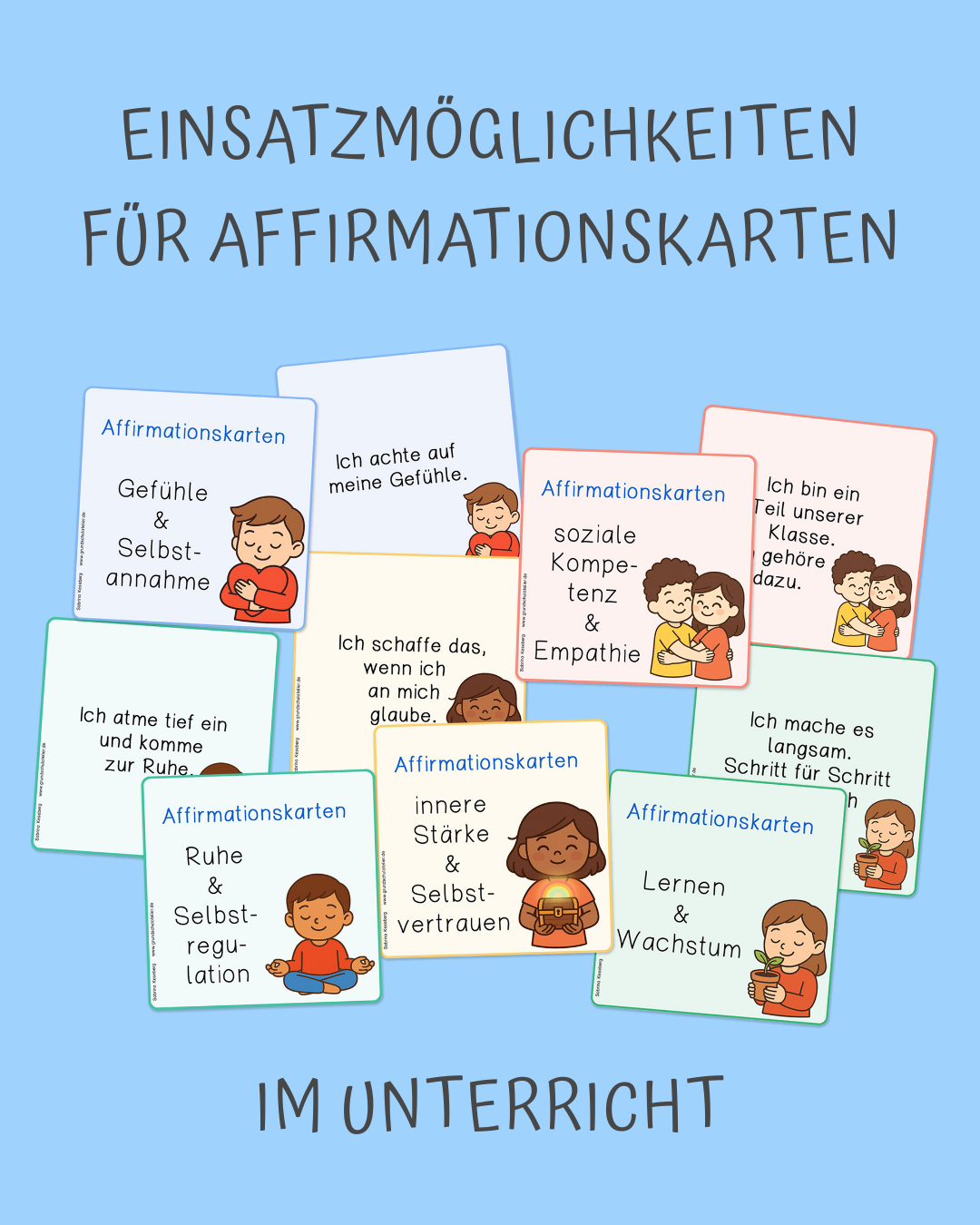 positive Affirmationen für Kinder