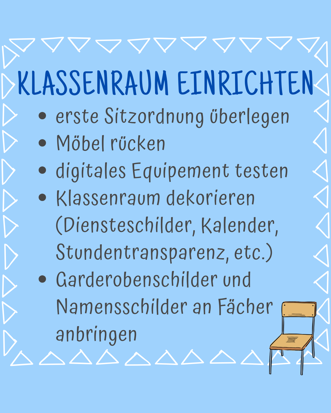 To Do Liste-Sommerferien