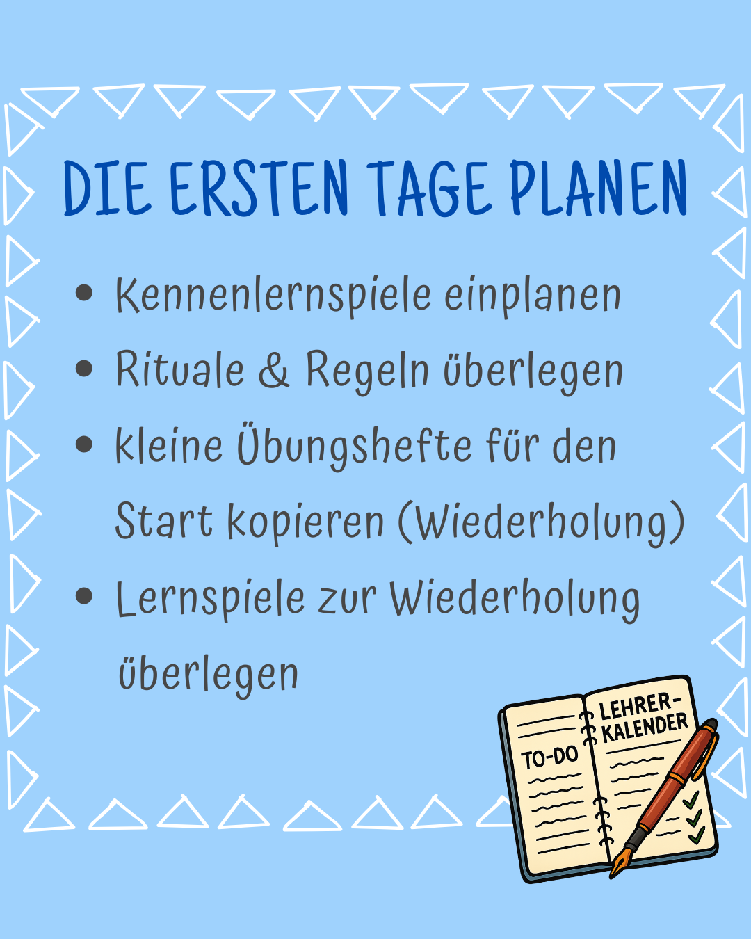 To Do Liste-Sommerferien