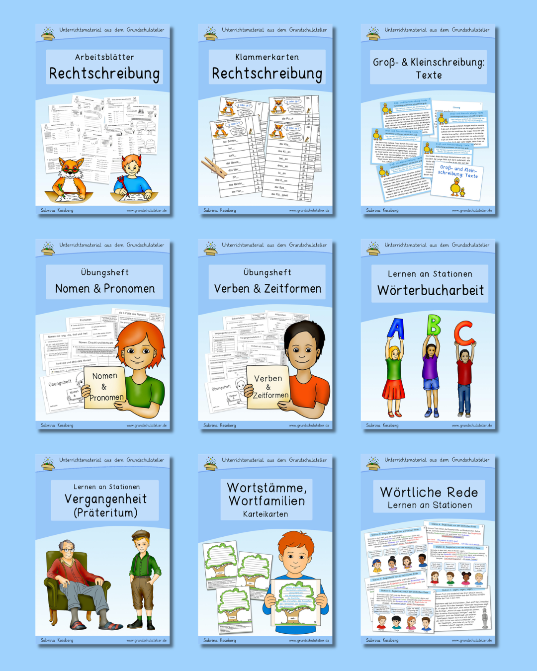 Rechtschreibung und Grammatik Klassen 3 und 4