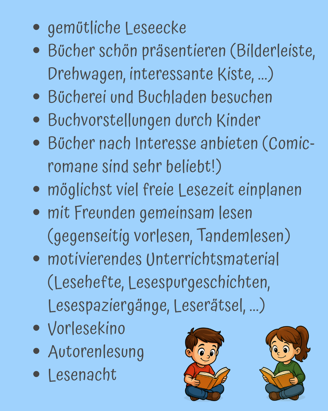 Lesemotivation steigern
