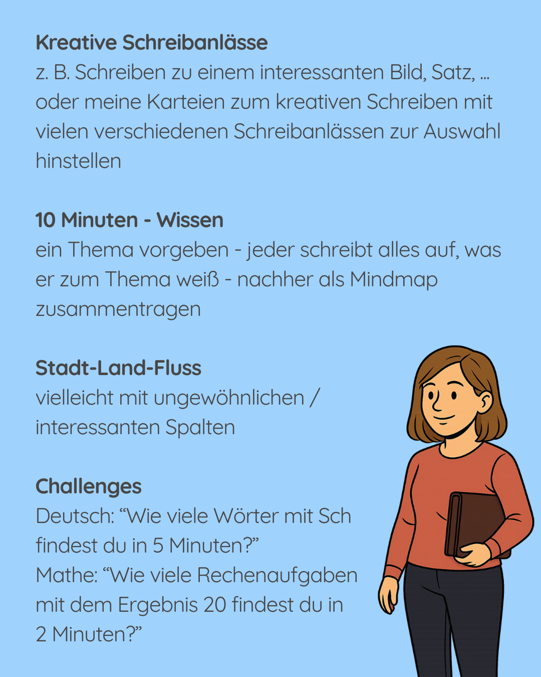 Ideen Vertretungsunterricht Grundschule