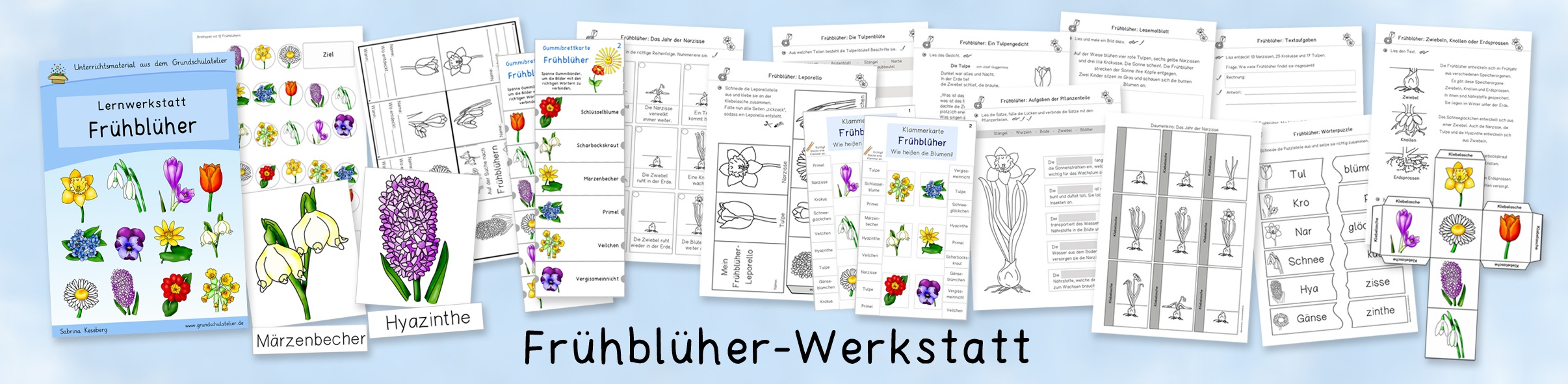 Grundschulatelier: Arbeitsblätter/Unterrichtsmaterial für die Grundsc