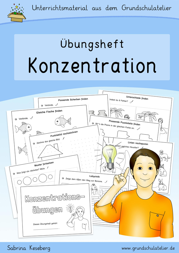 Übungsheft Konzentration