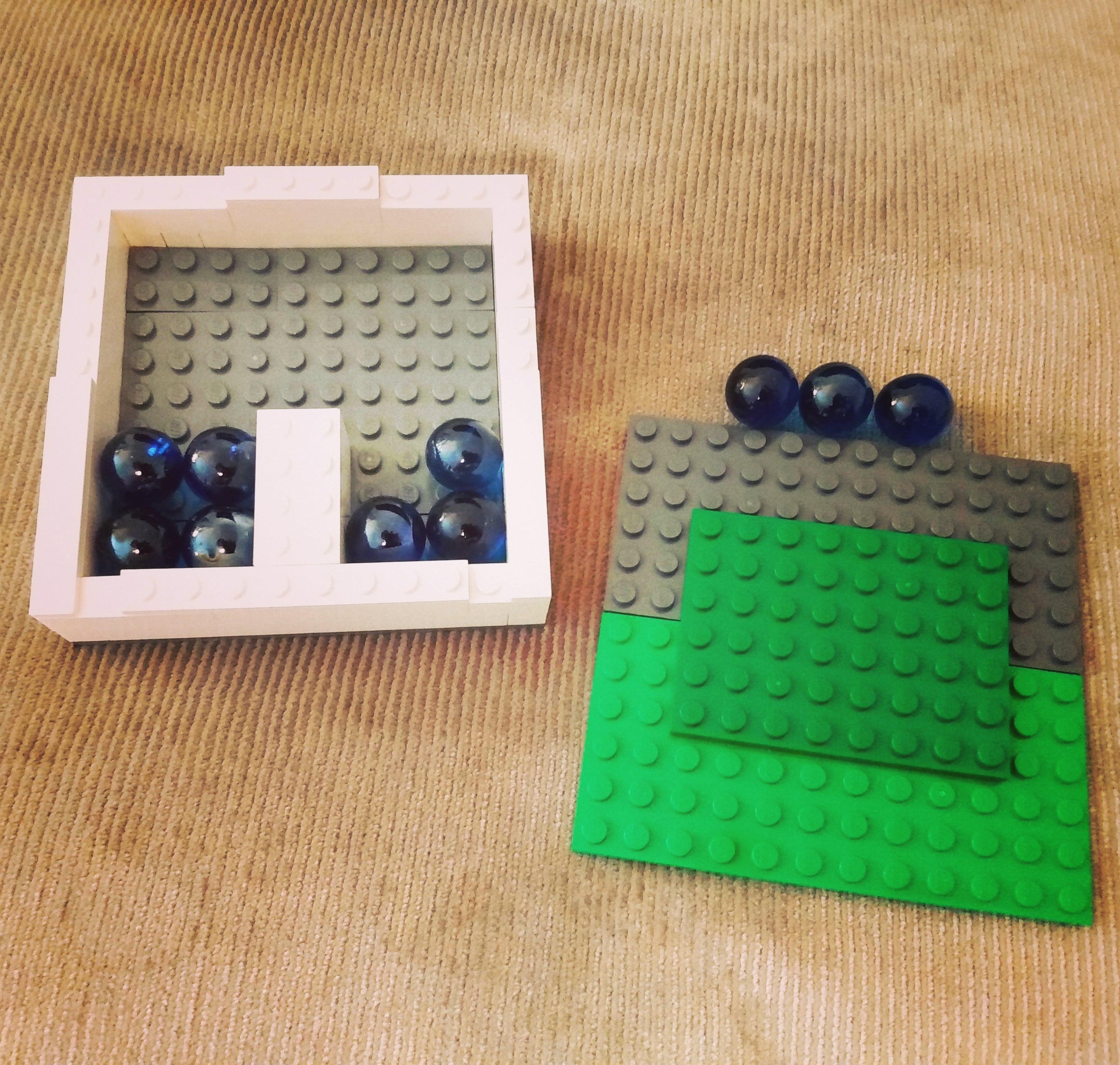 Schüttelboxen aus Lego